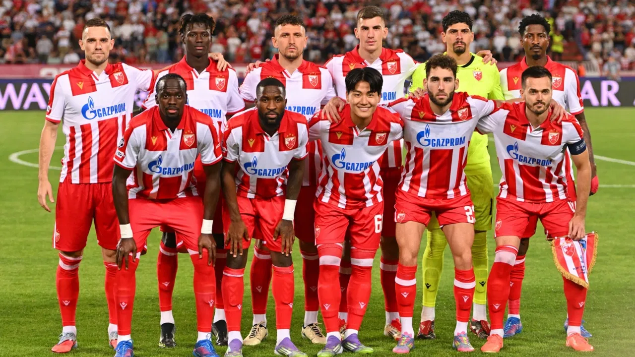 Postava Crvene zvezde sa meča protiv Pafosa