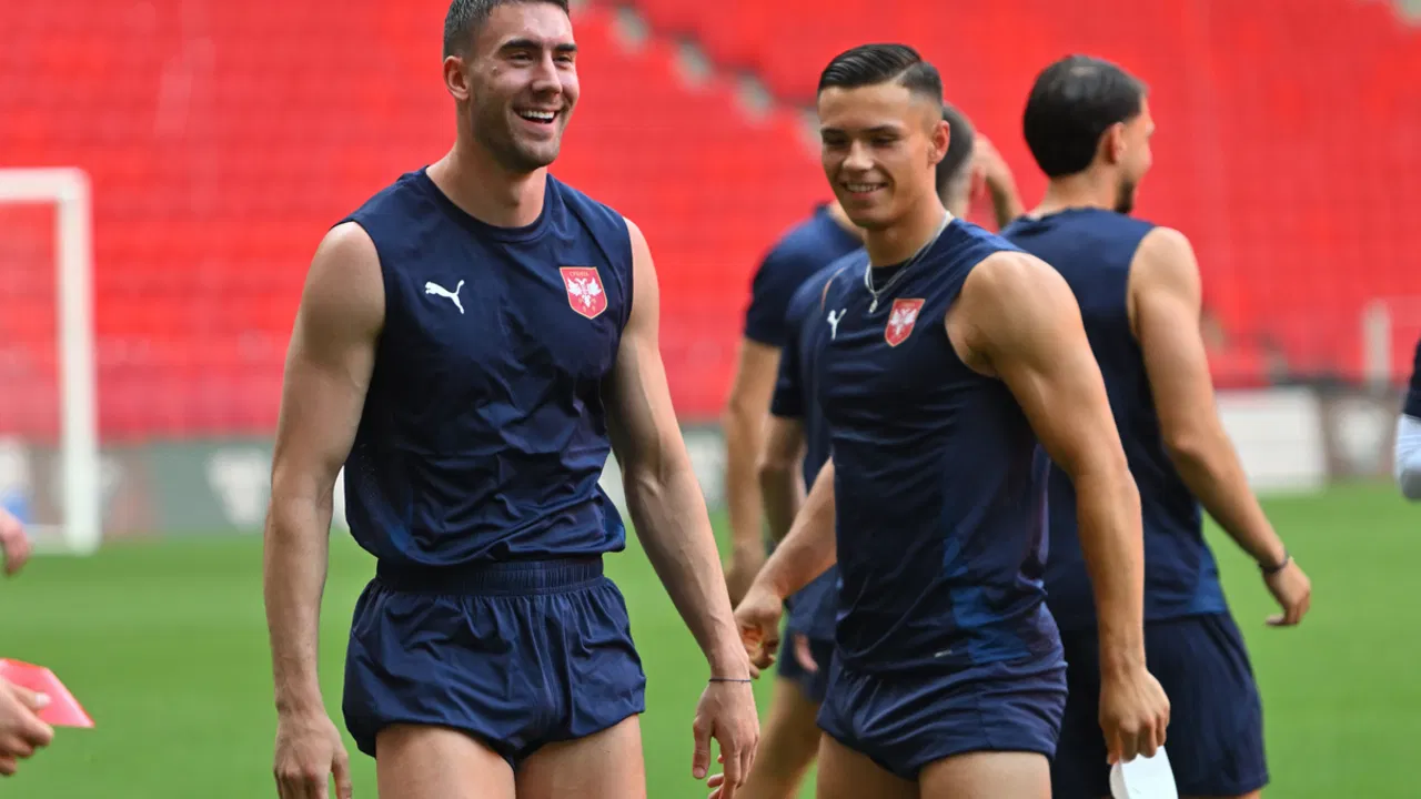 Dušan Vlahović i Jan Karlo Simić