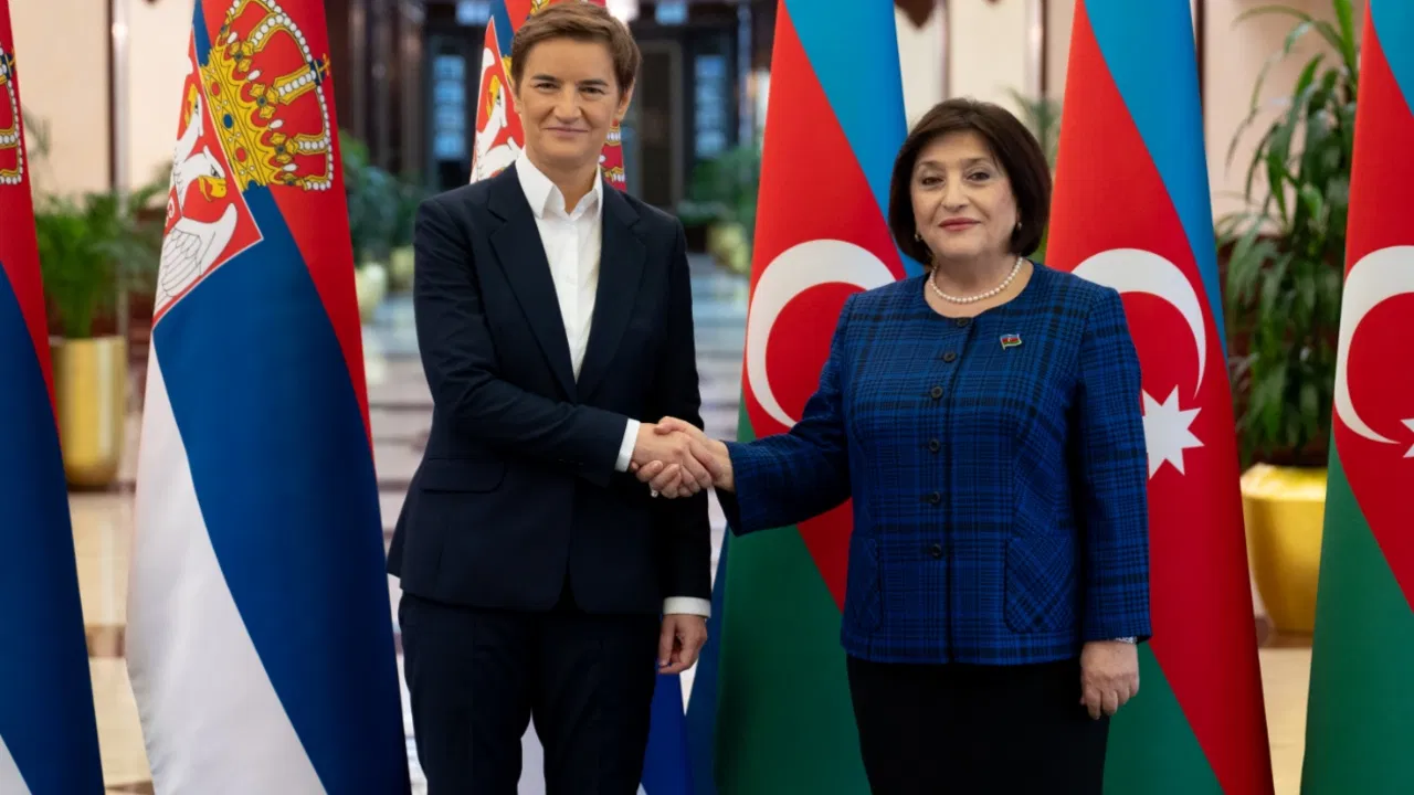 Ana Brnabić i Sahiba Gafarova