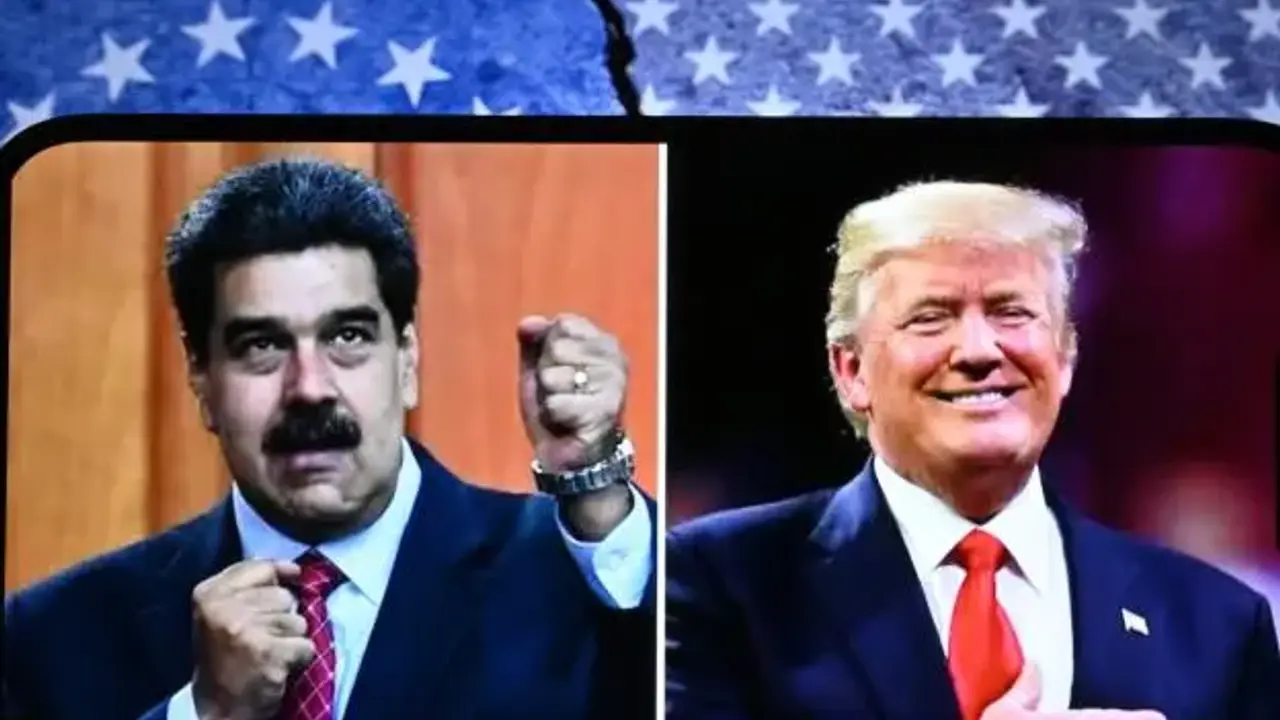 Nikolas Maduro i Donald Tramp