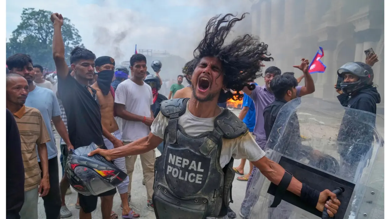 Protest u Nepalu