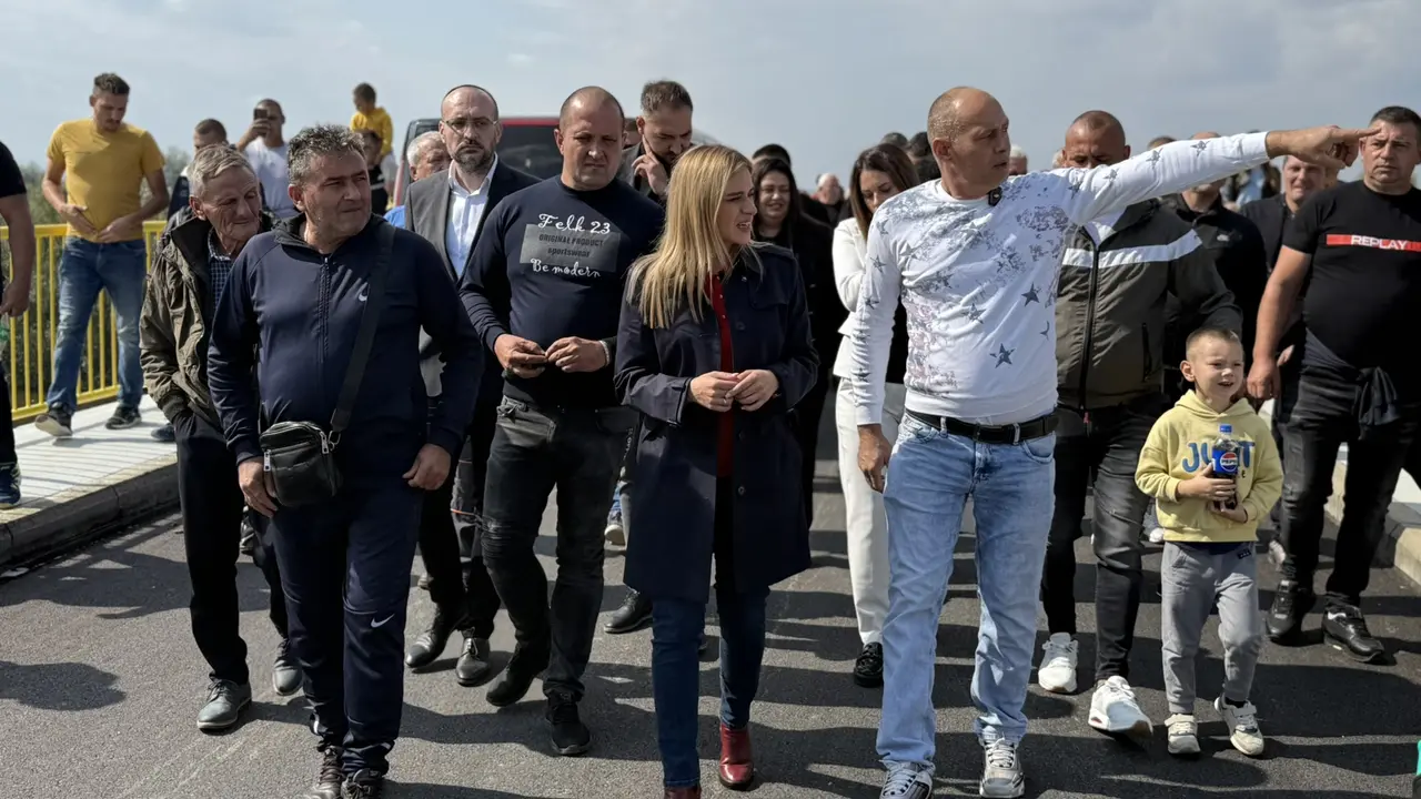 Obilazak mosta u Leskovcu
