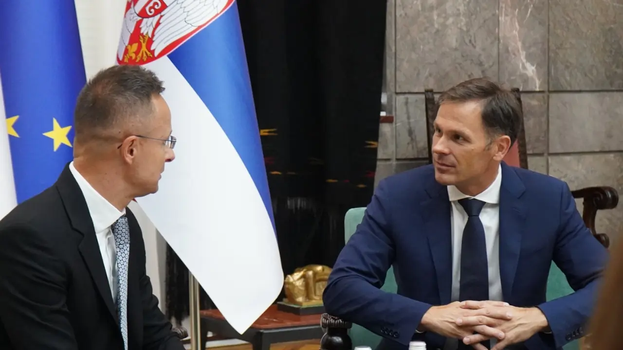 Peter Sijarto i Siniša Mali
