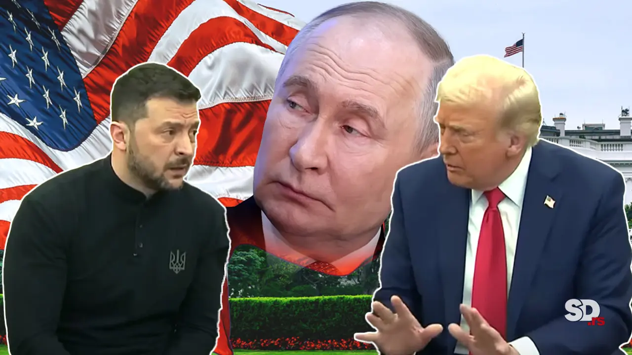Zelenski, Putin i Tramp