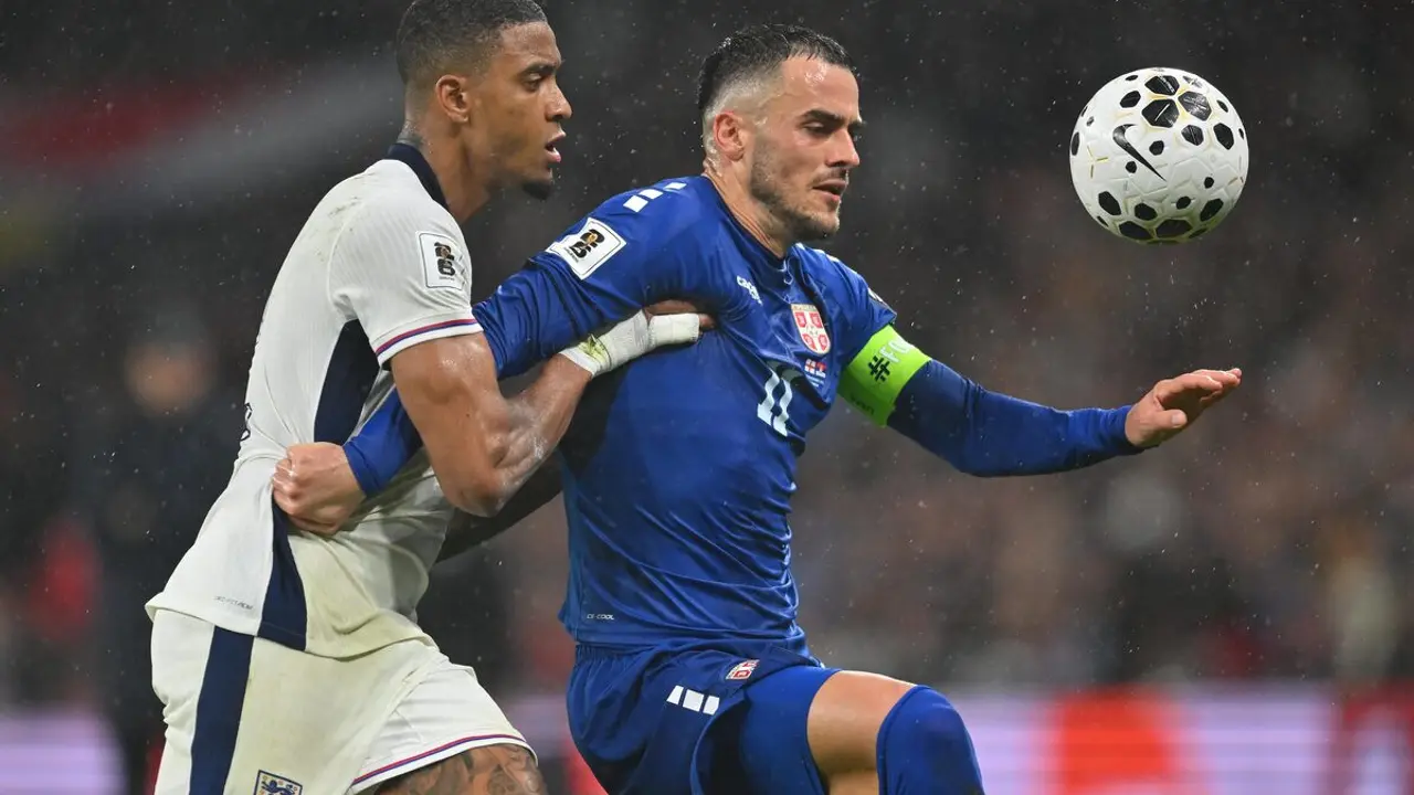 Filip Kostić nosio kapitensku traku protiv Engleza