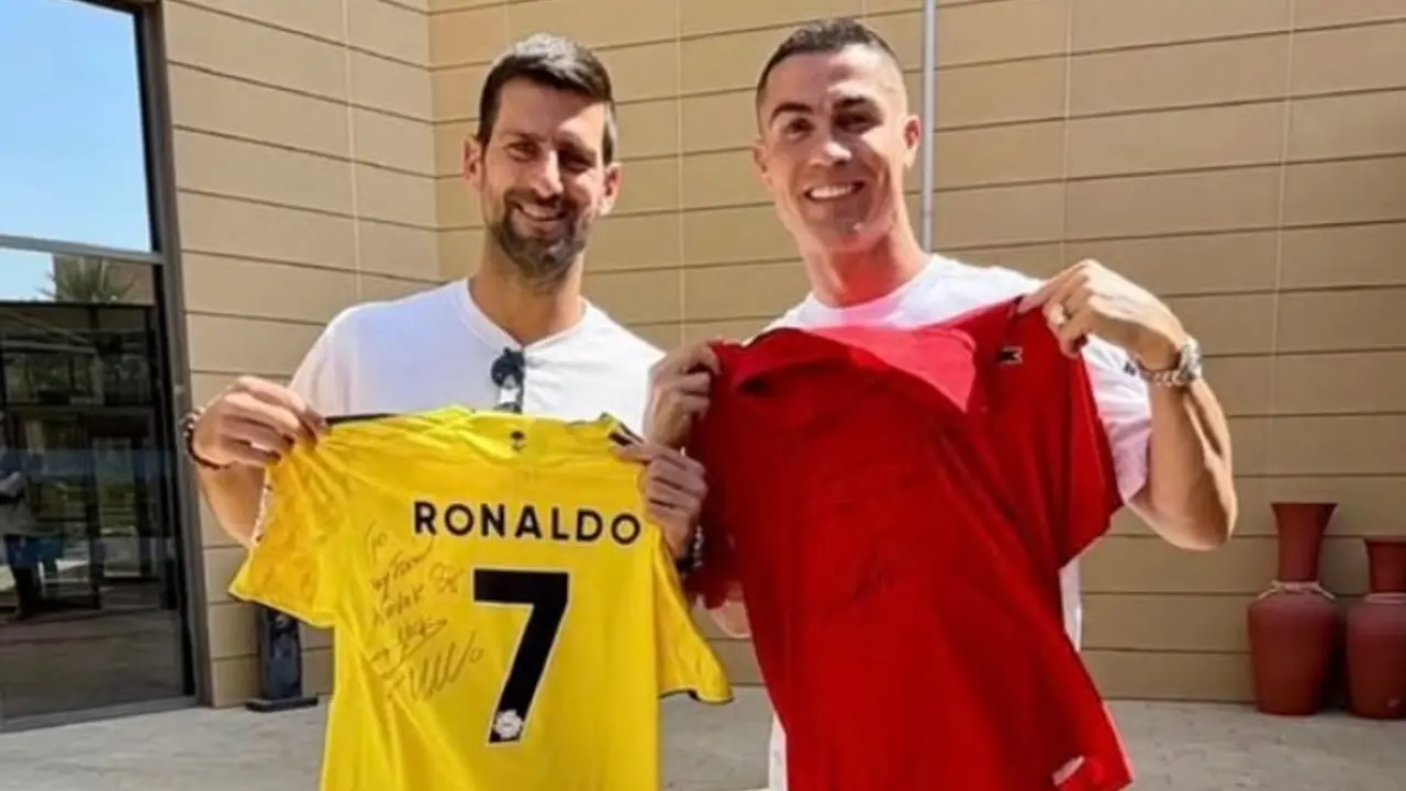 Novak Đoković i Kristijano Ronaldo