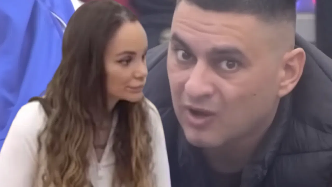 Teodora Delić i Nenad Macanović bebica