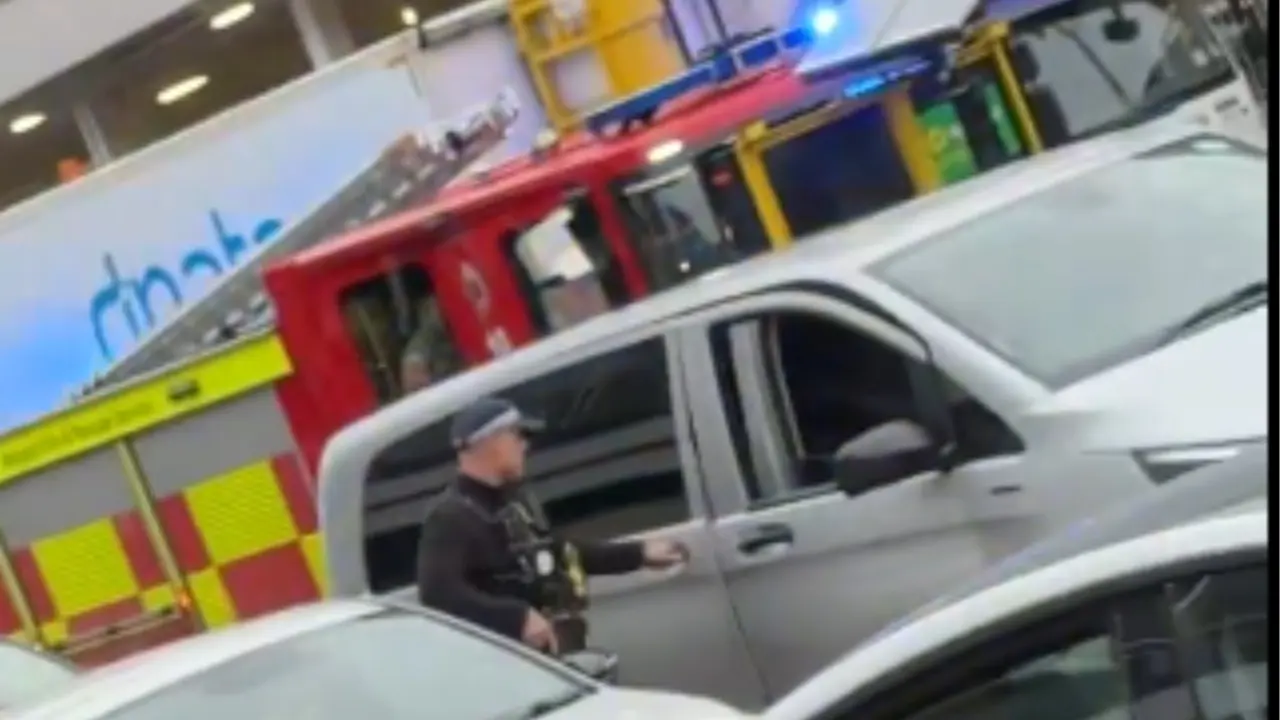 Aerodrom Hitrou u trenutku incidenta