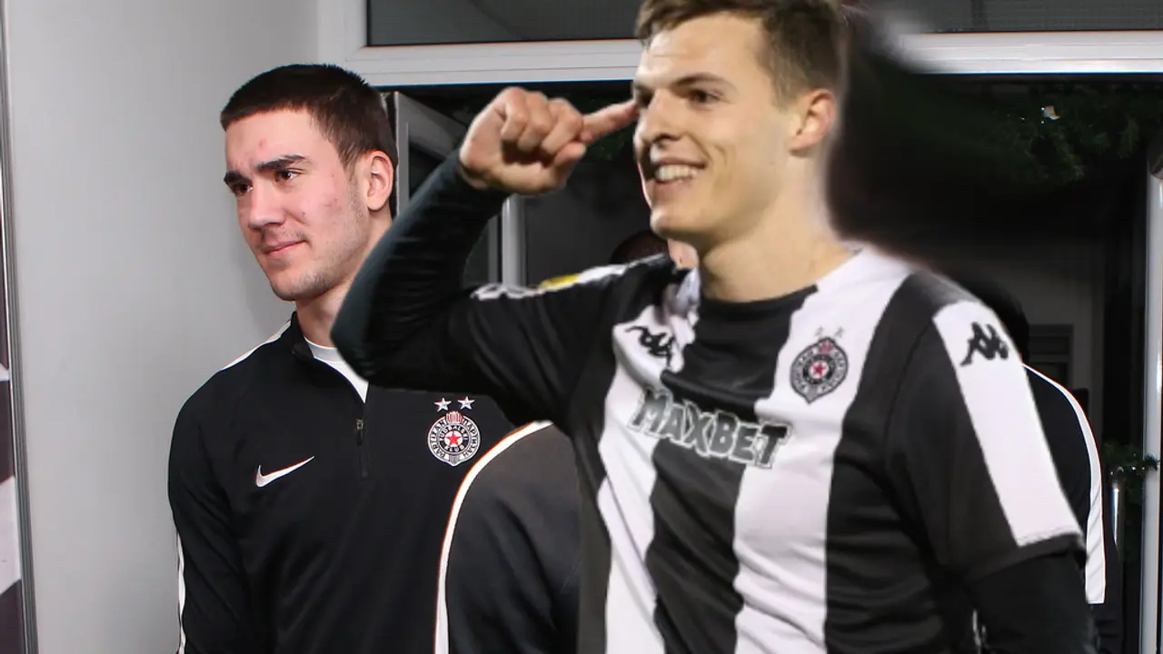 Dušan Vlahović i Andrej Kostić