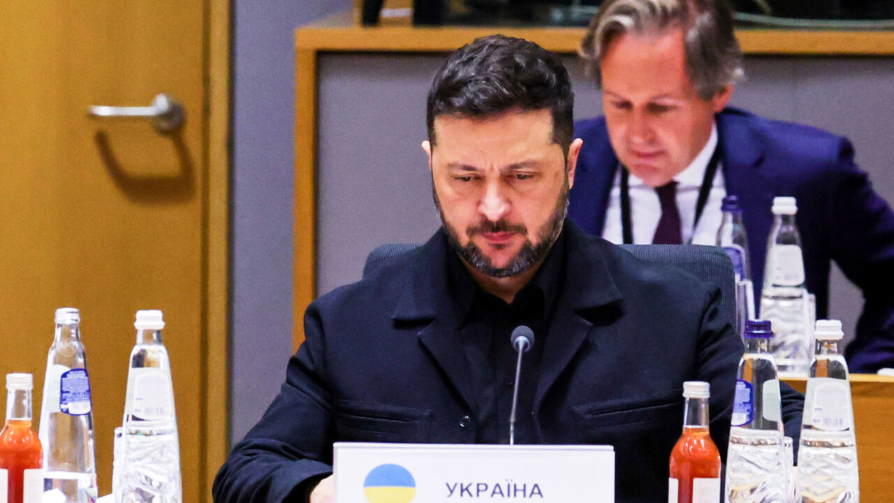 Volodimir Zelenski na samitu u Briselu