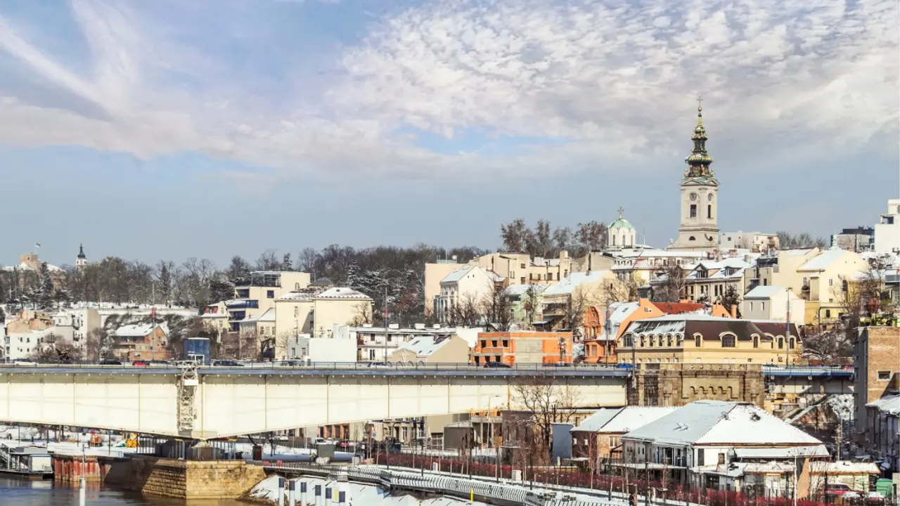 Beograd pod snegom