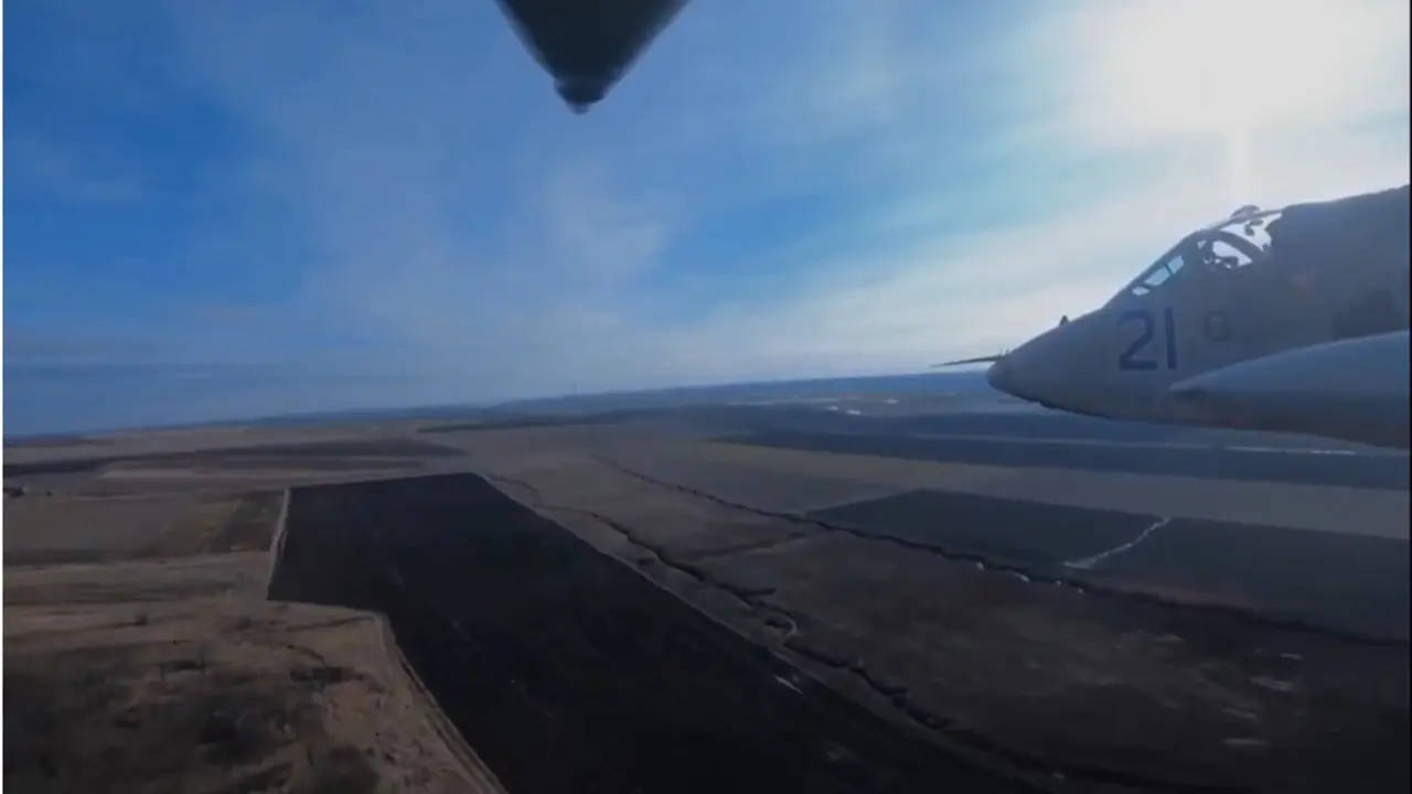 Potresan snimak obaranja ukrajinskog aviona