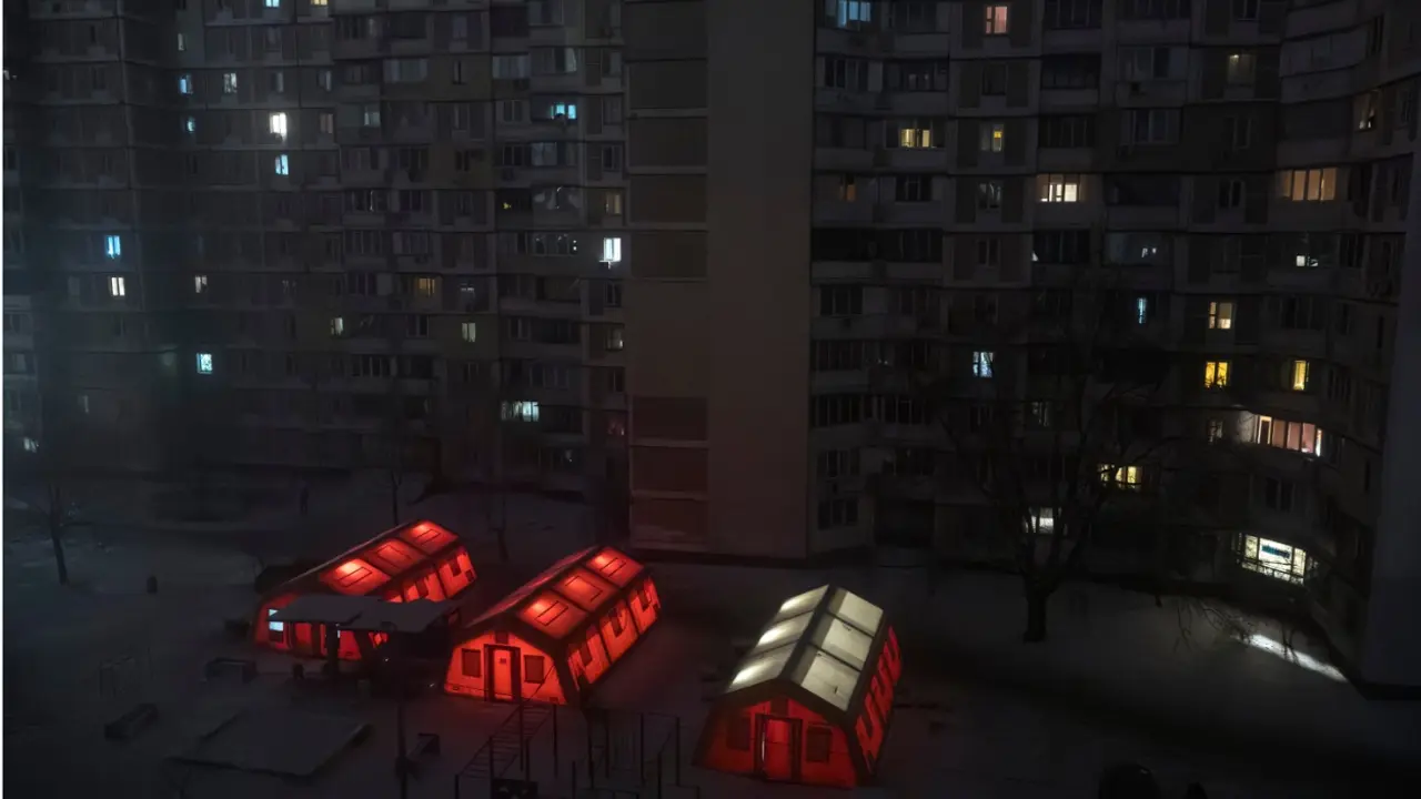 Kijev bez struje i grejanja usred zime i rata