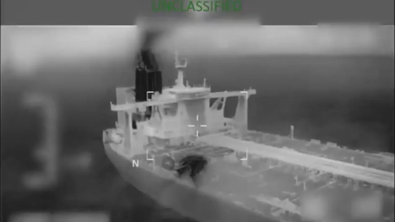 Zaplenjeni ruski tanker