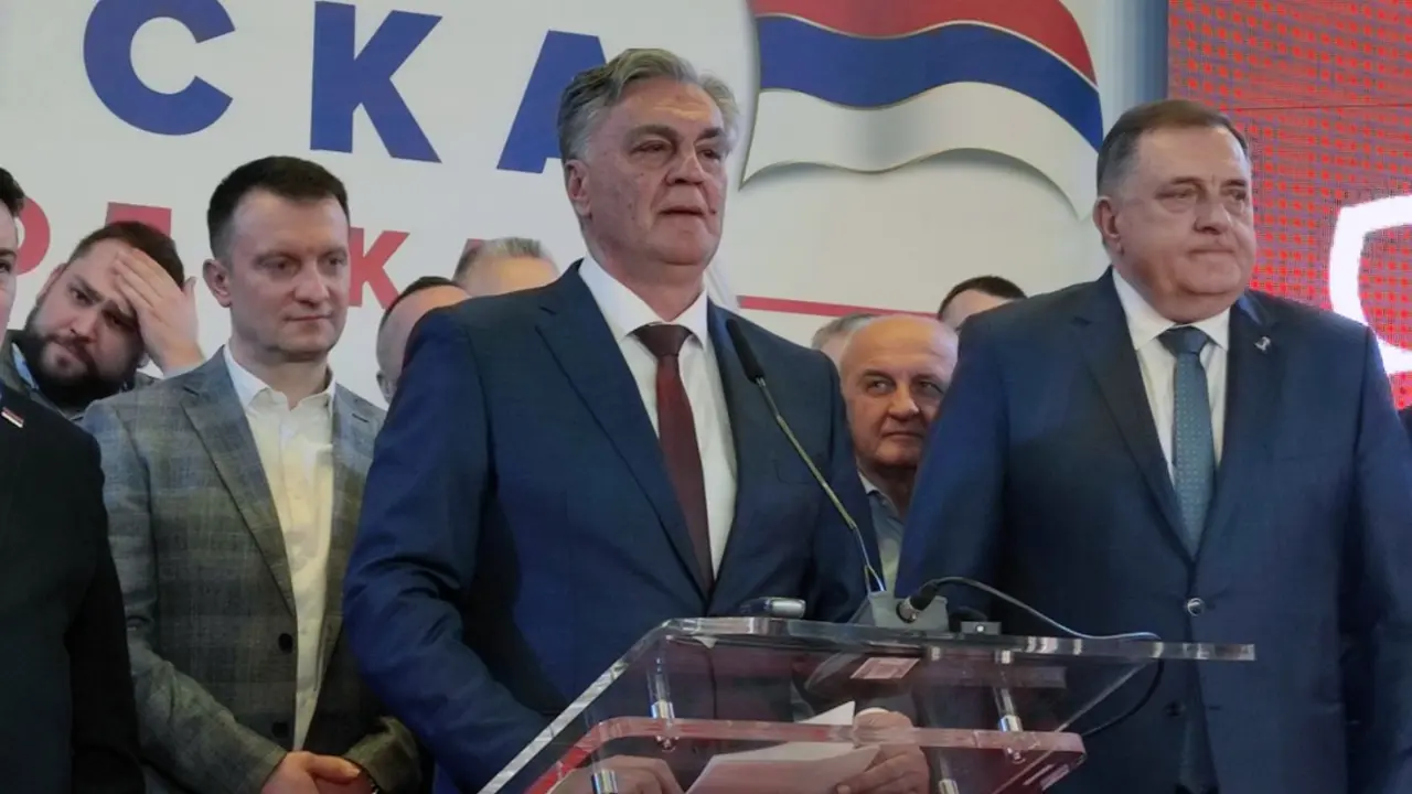 Siniša Karan i Milorad Dodik