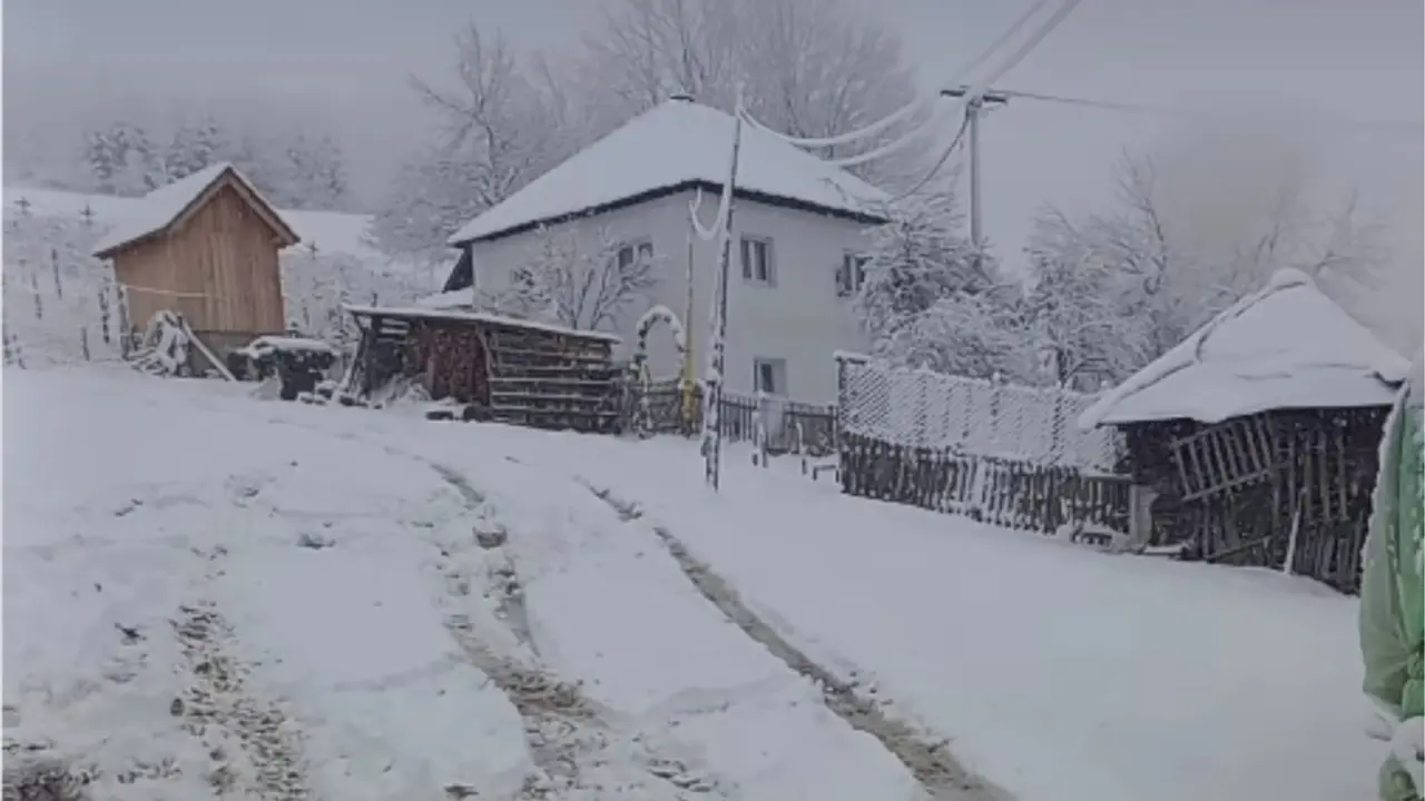 Sneg u Ivanjici