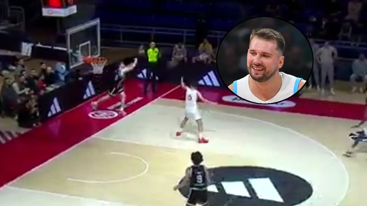 Uroš Mijailović i Luka Dončić