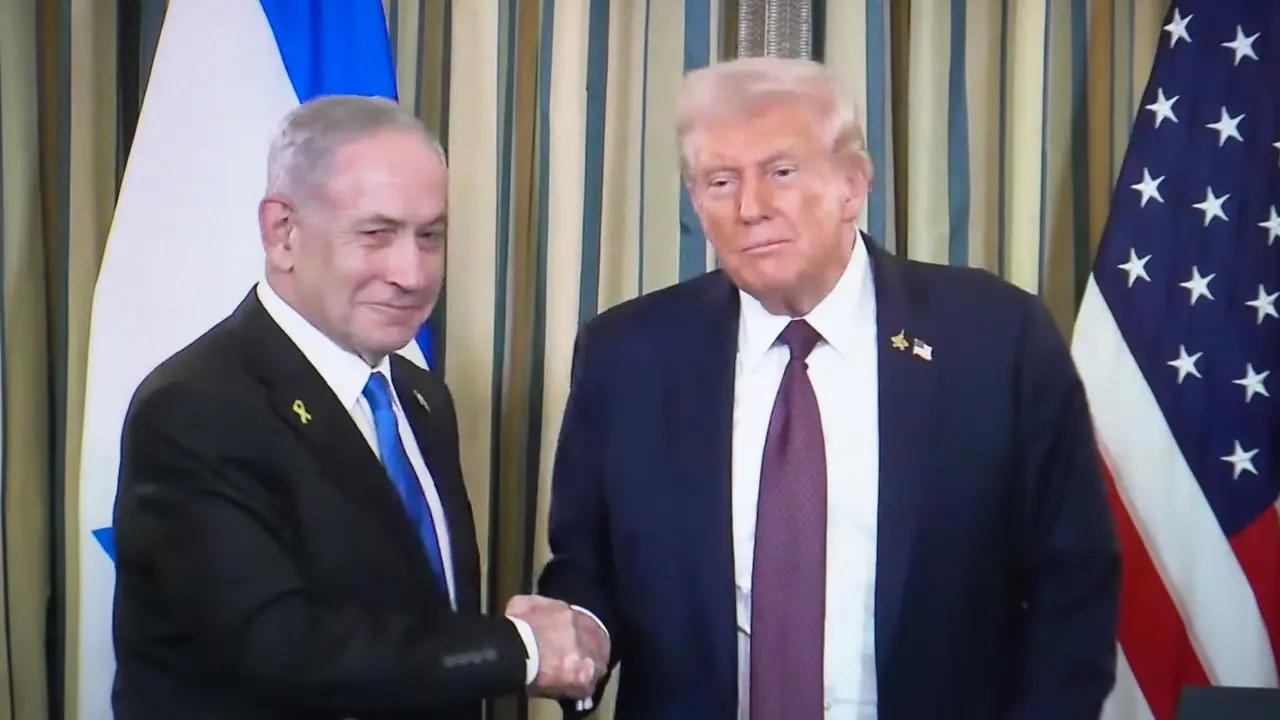 Benjamin Netanjahu i Donald Tramp
