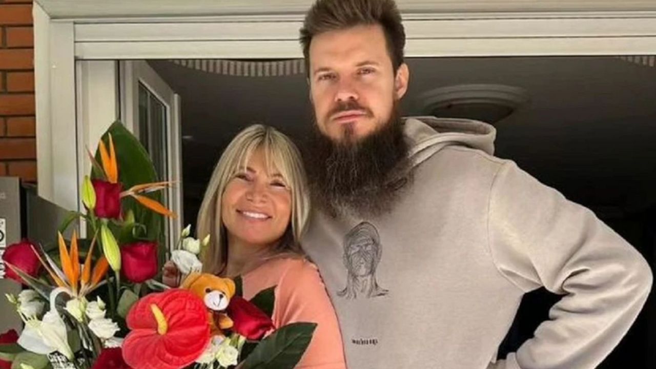 Suzana Jovanović sa sinom Danijelom