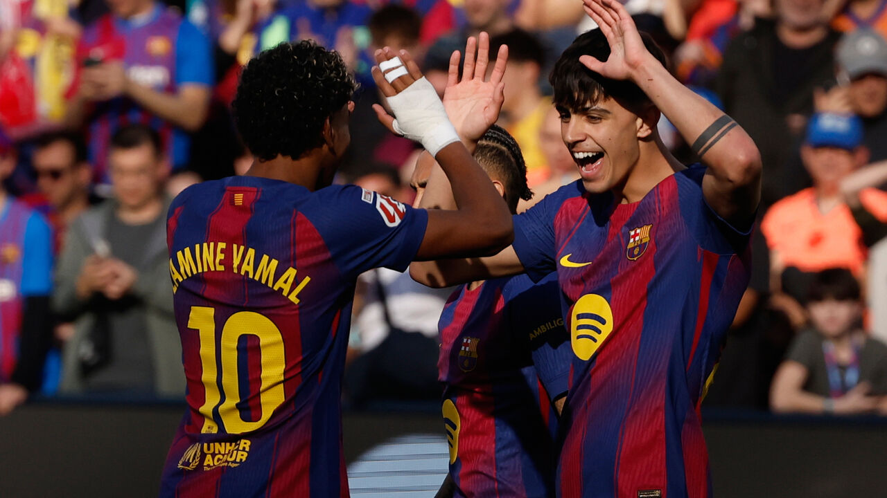 Mark Bernal i Lamin Jamal