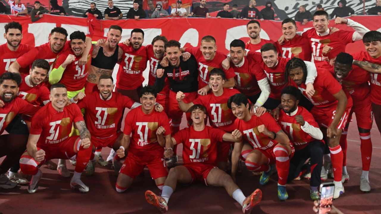 Fudbaleri Crvene zvezde