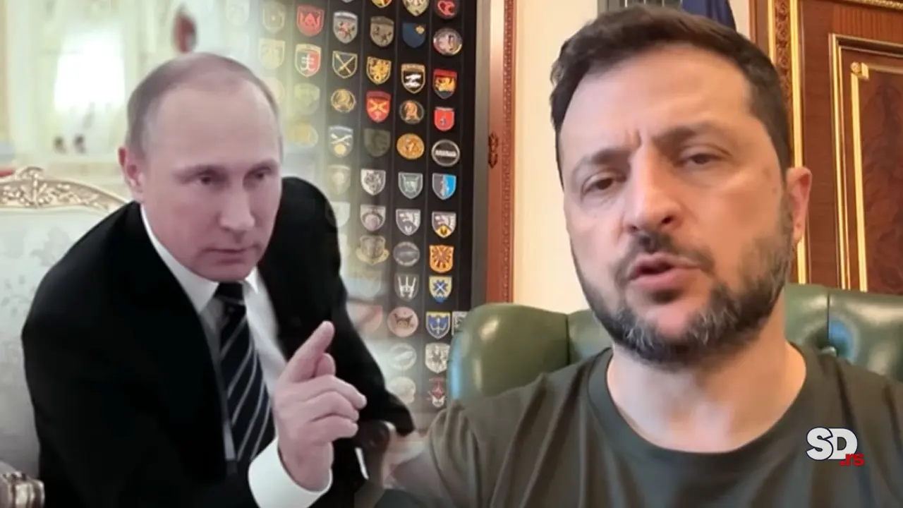 Vladimir Putin i Volodimir Zelenski