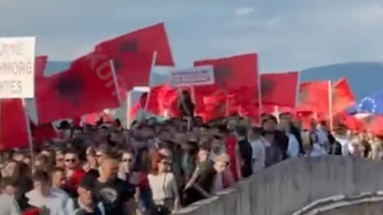 Protest Albanaca u Severnoj Makedoniji