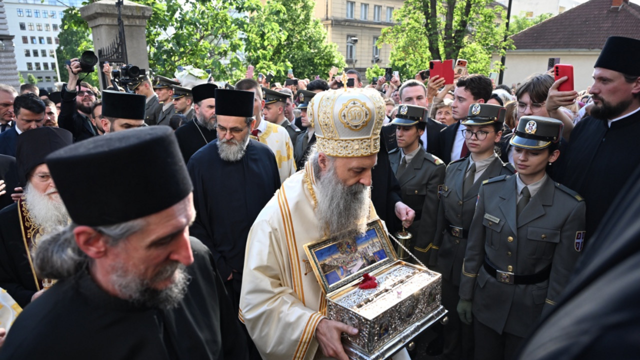 Pojas presvete Bogorodice stigao u Beograd