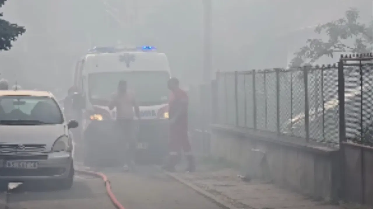 Požar u Novom Sadu