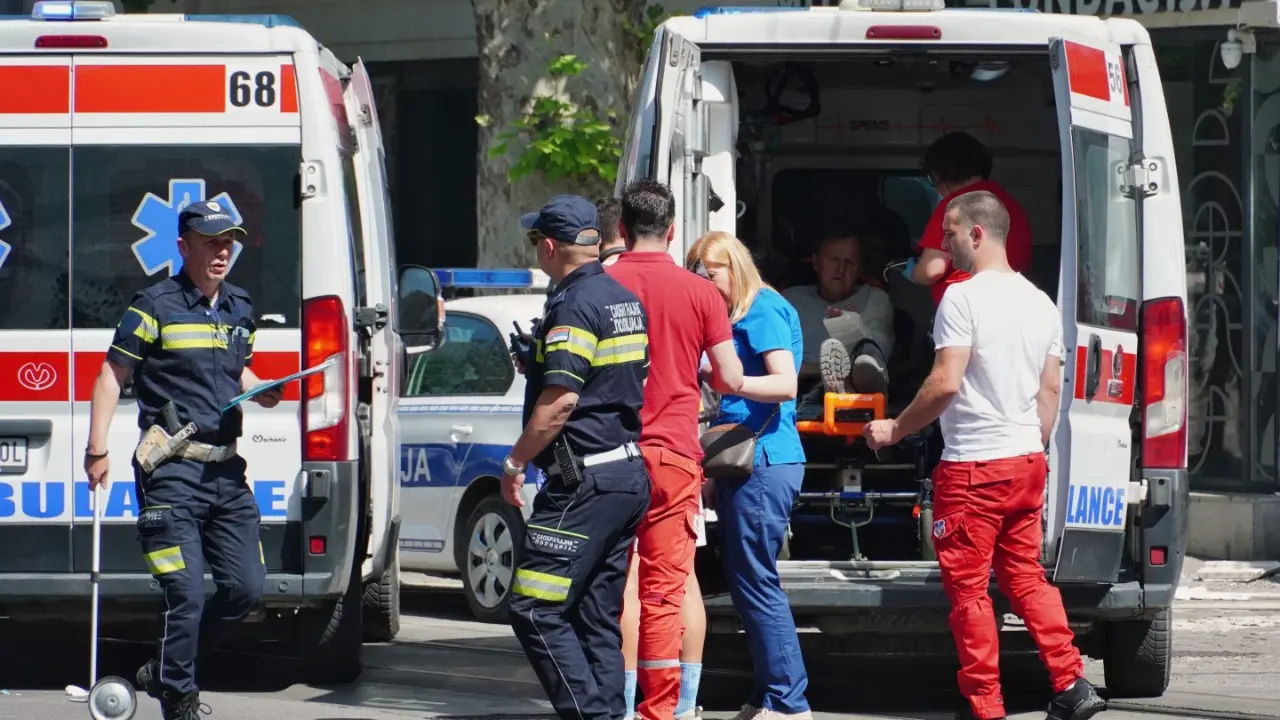Saobraćajna nesreća na Dorćolu