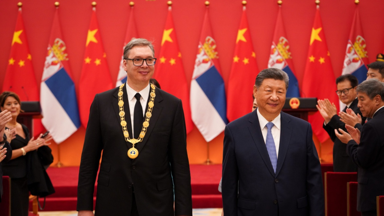 Aleksandar Vučić i Si Đinping