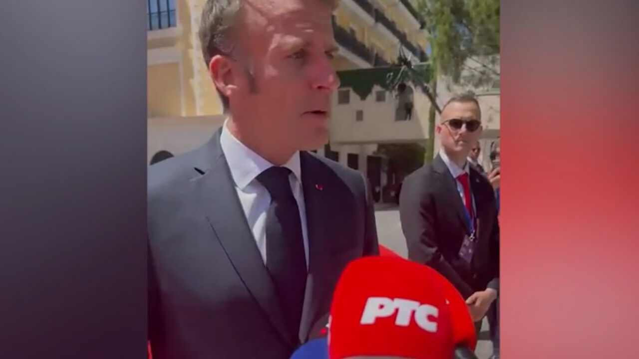Emanuel Makron na samitu u Tivtu dao izjavu za srpske medije