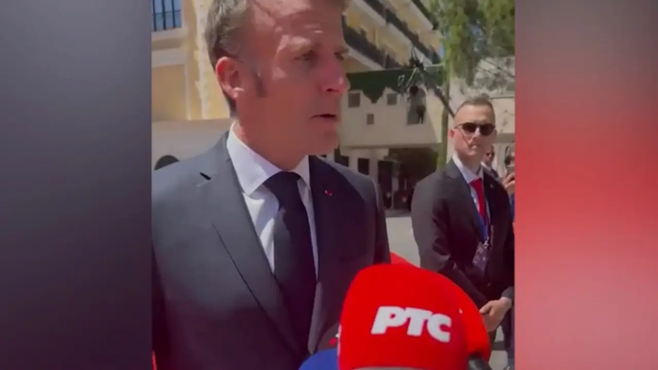 Emanuel Makron na samitu u Tivtu dao izjavu za srpske medije