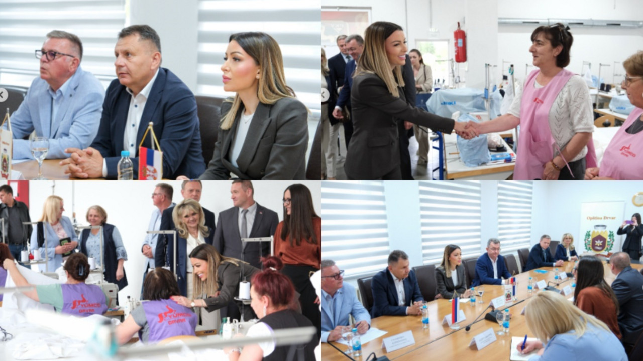 Ministarka Mesarović u poseti Drvaru