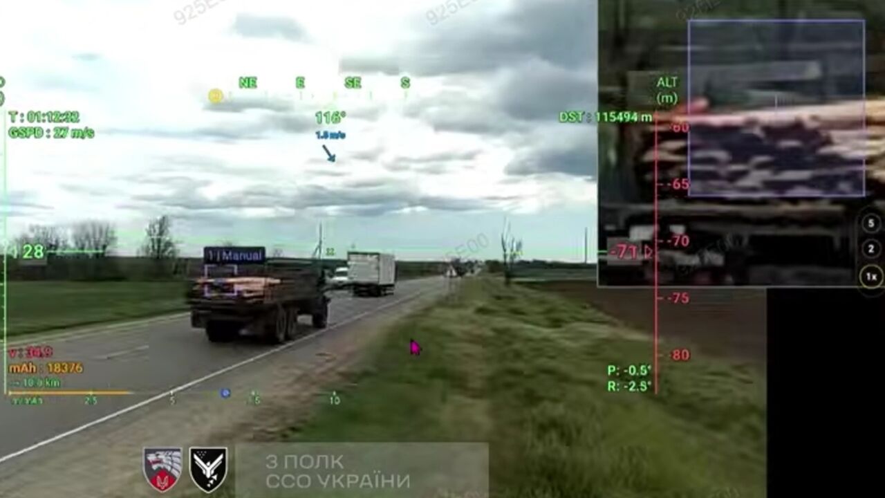 Ukrajini dronovi snimaju glavne ruske kanale za snabdevanje