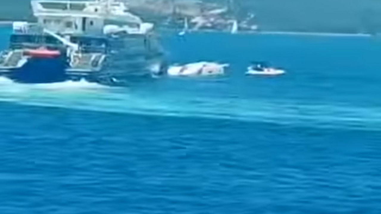 Sudar jedrilice u Splitu