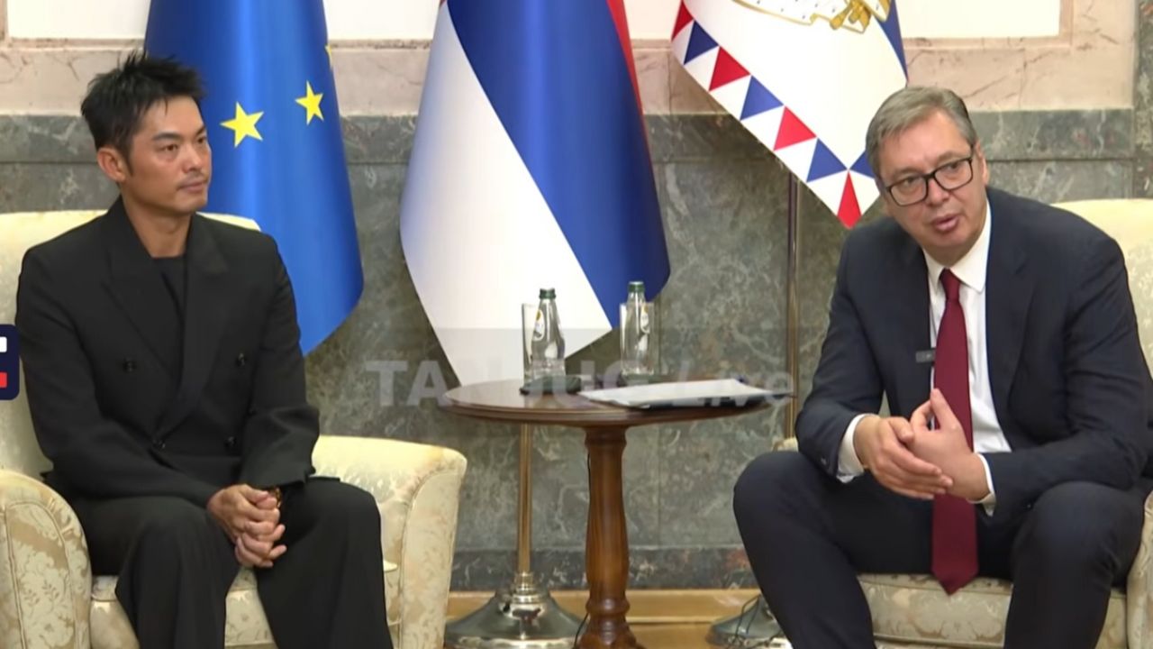 Vučić sa Lin Danom