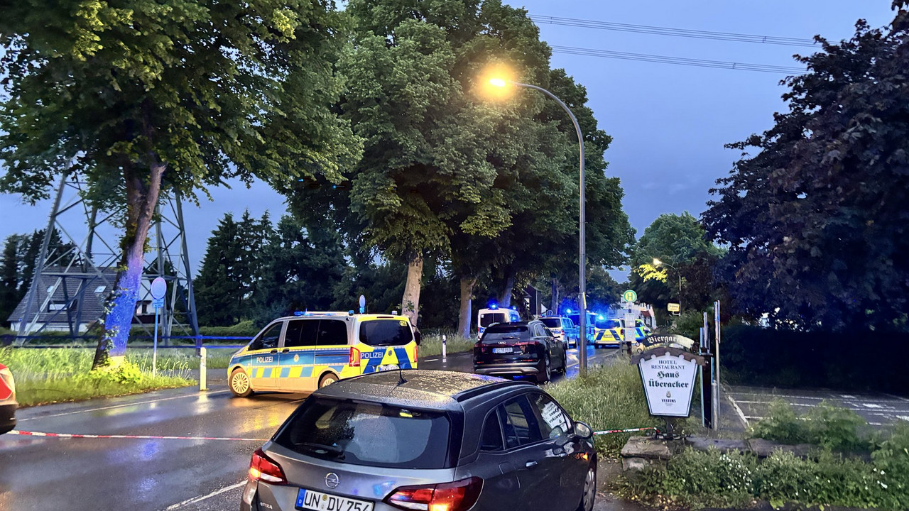 Talačka kriza u Dortmundu, Srbin pucao na policiju