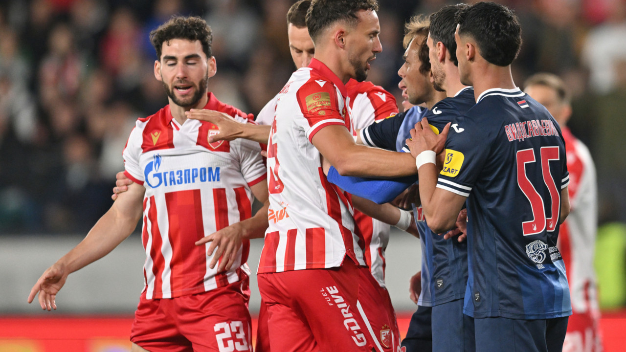 Lazar Nikolić u fizičkom obračunu sa Erakovićem iz Crvene zvezde