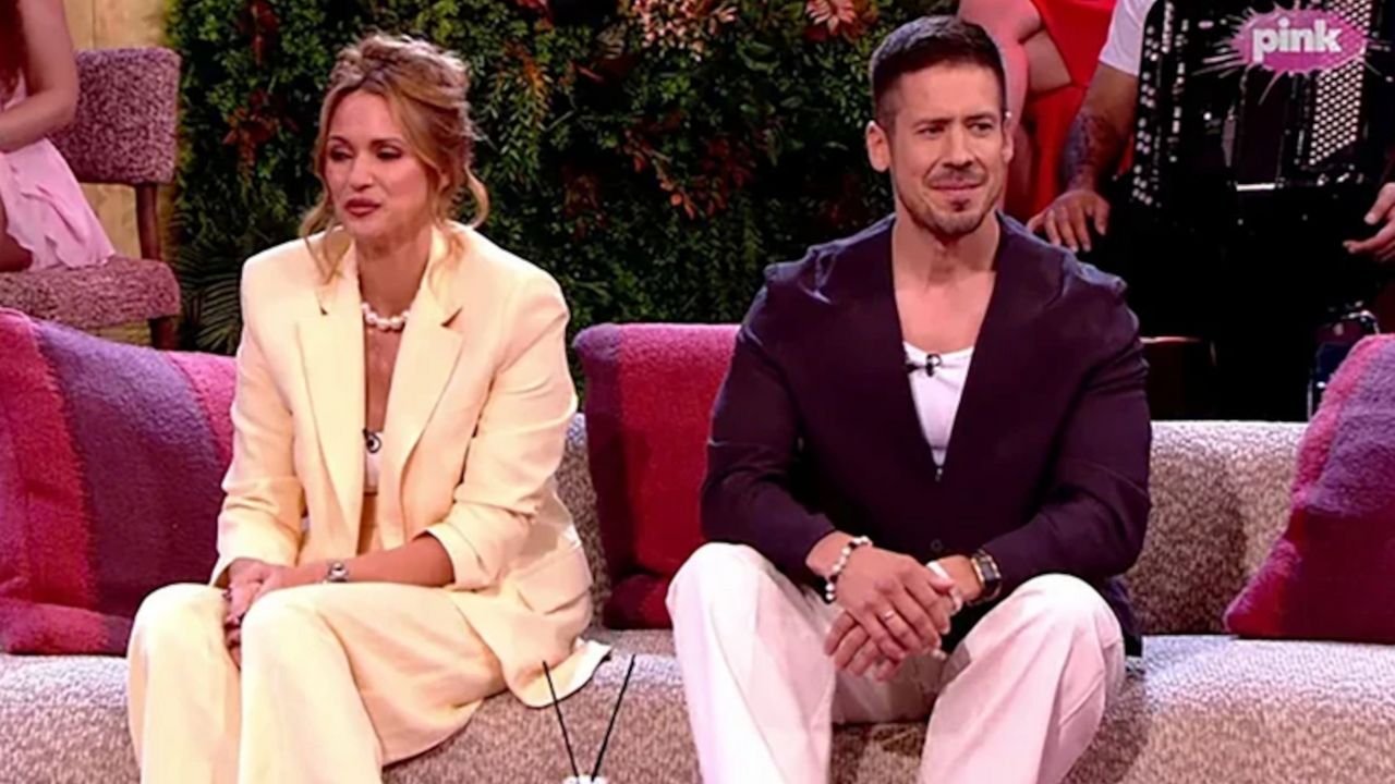 Bojana Barović i Nikola Rokvić u "Amidži šou"
