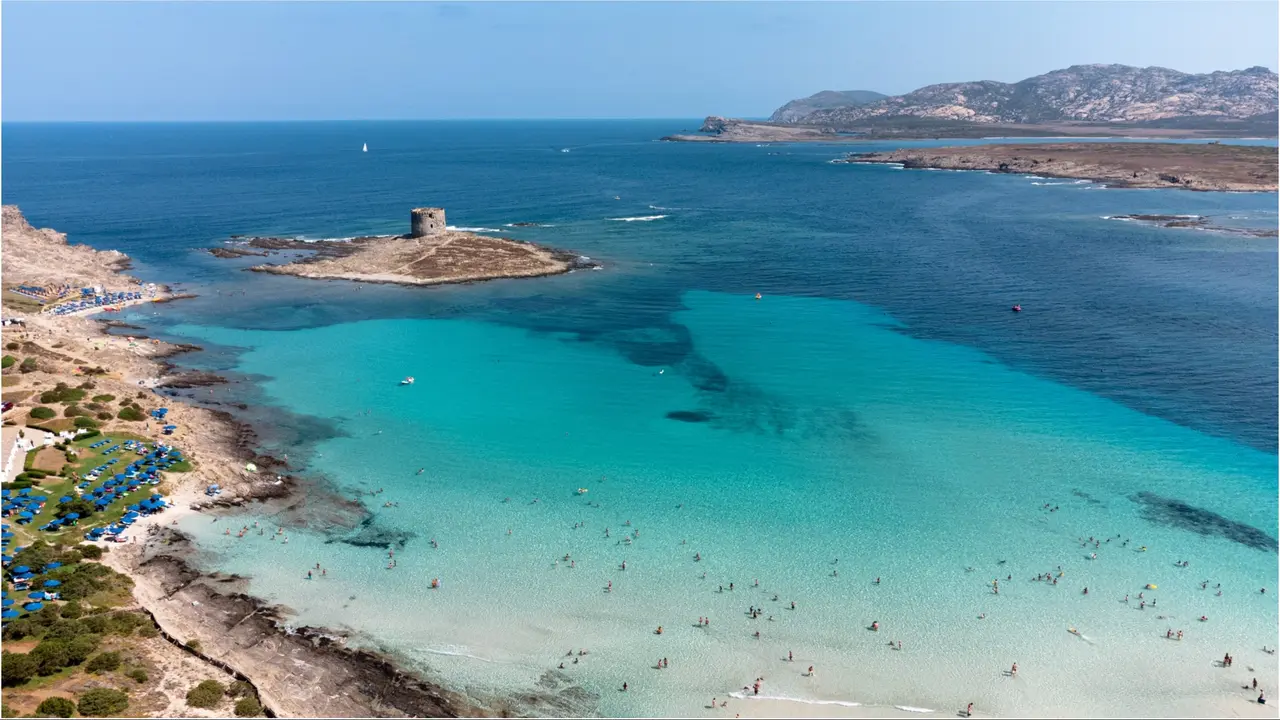 Plaža La Pelosa, Italija