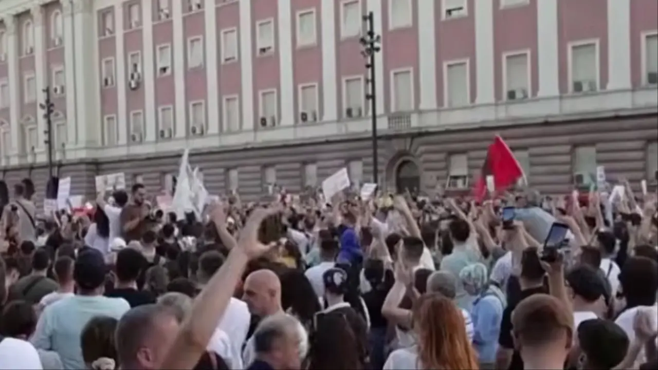 Protesti u Albaniji zbog Trampa