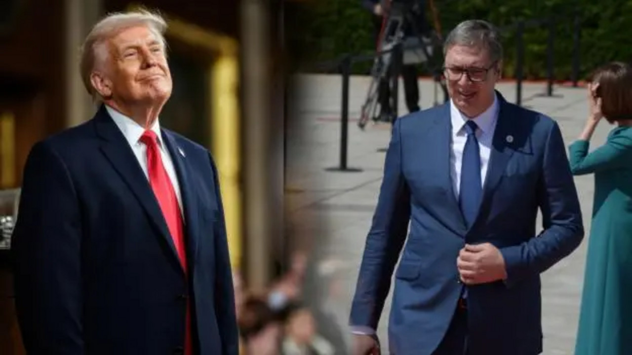 Aleksandar Vučić i Donald Tramp