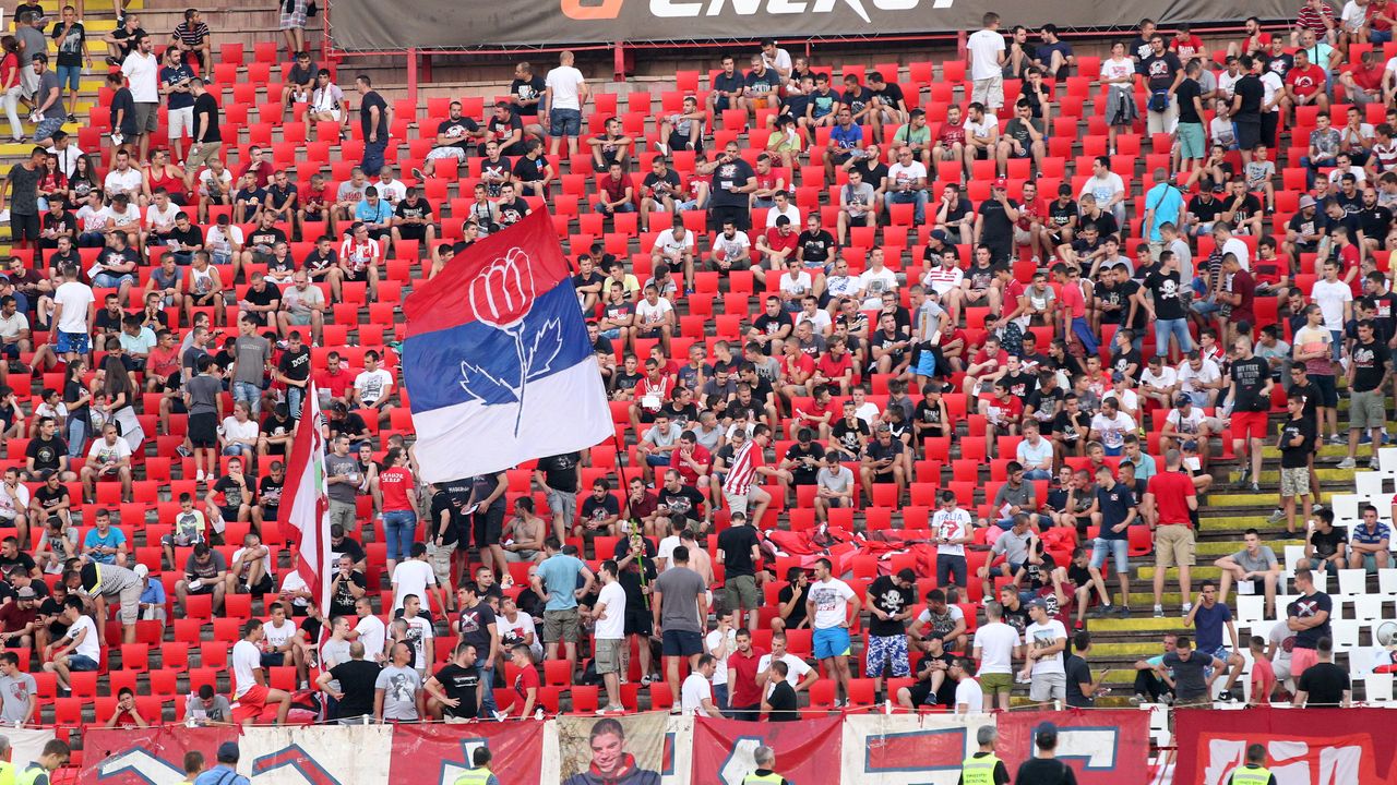 Atmosfera uoči utakmice Crvena zvezda - Irtiš