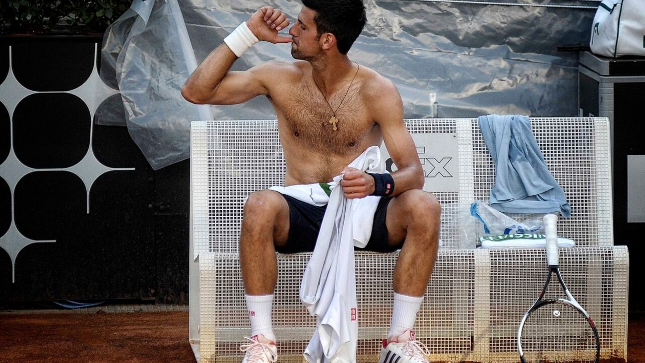 Novak Đoković u Rimu