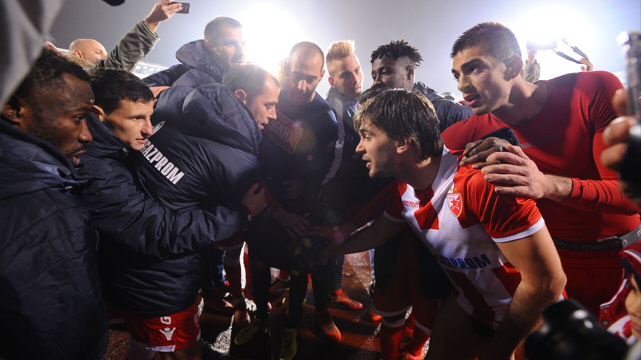 Fudbaleri Crvene zvezde