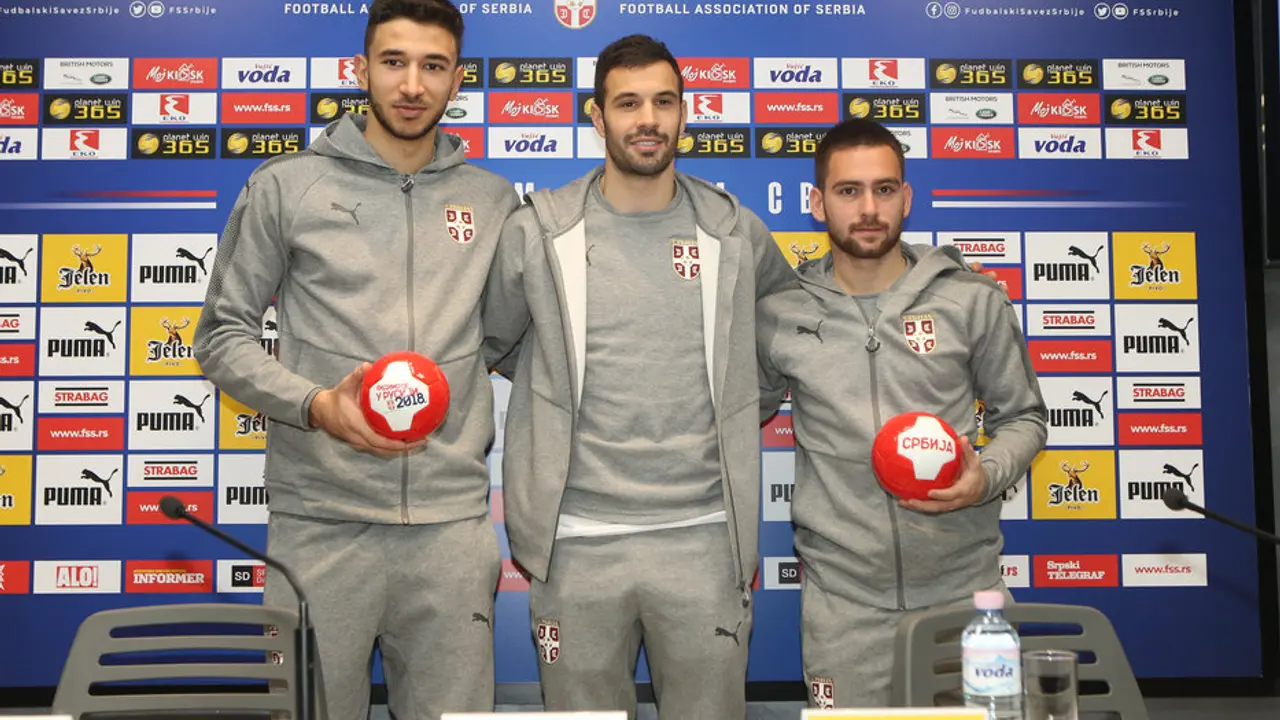 Marko Grujić, Luka Milivojević i Andrija Živković