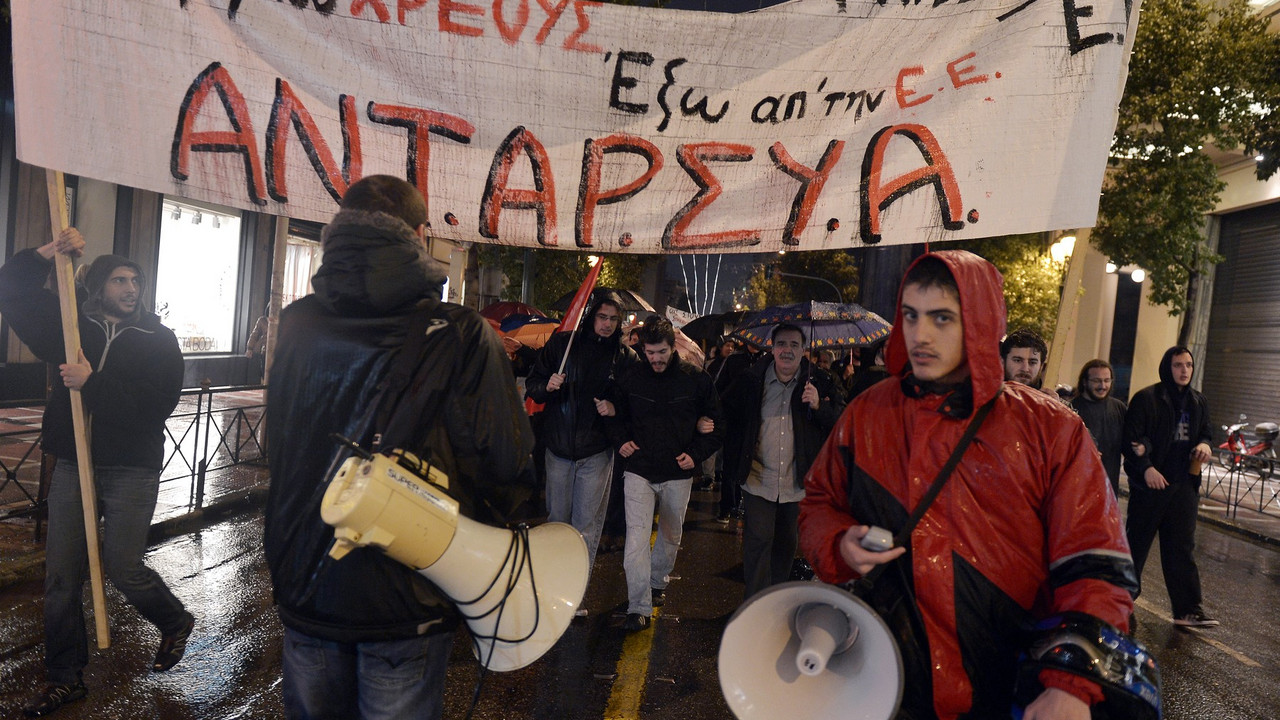 Protest u Grčkoj