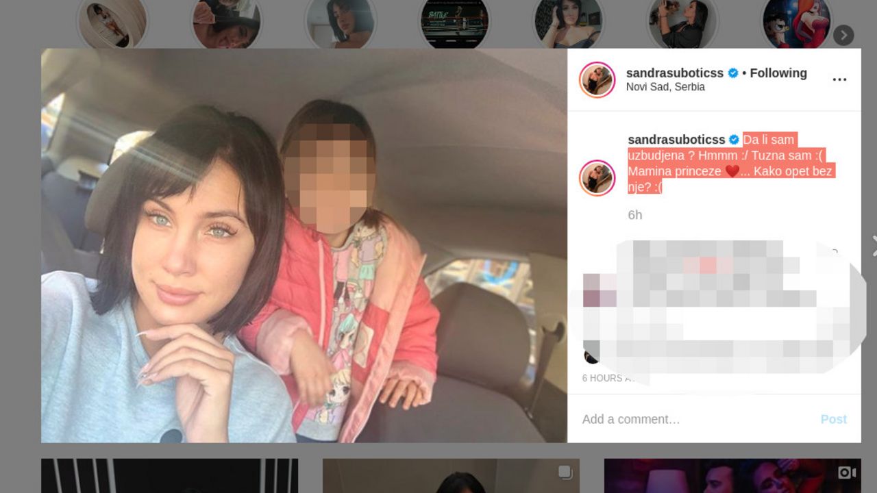 Aleksandra Subotić, oproštaj od ćerke pred ulazak u Zadrugu