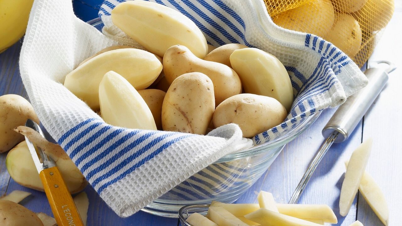 čišeće krompira
